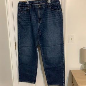 Mens 40x32 Dark Jeans